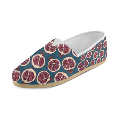 Pomegranate Pattern Print Design PG02 Women Casual Shoes-JorJune.com