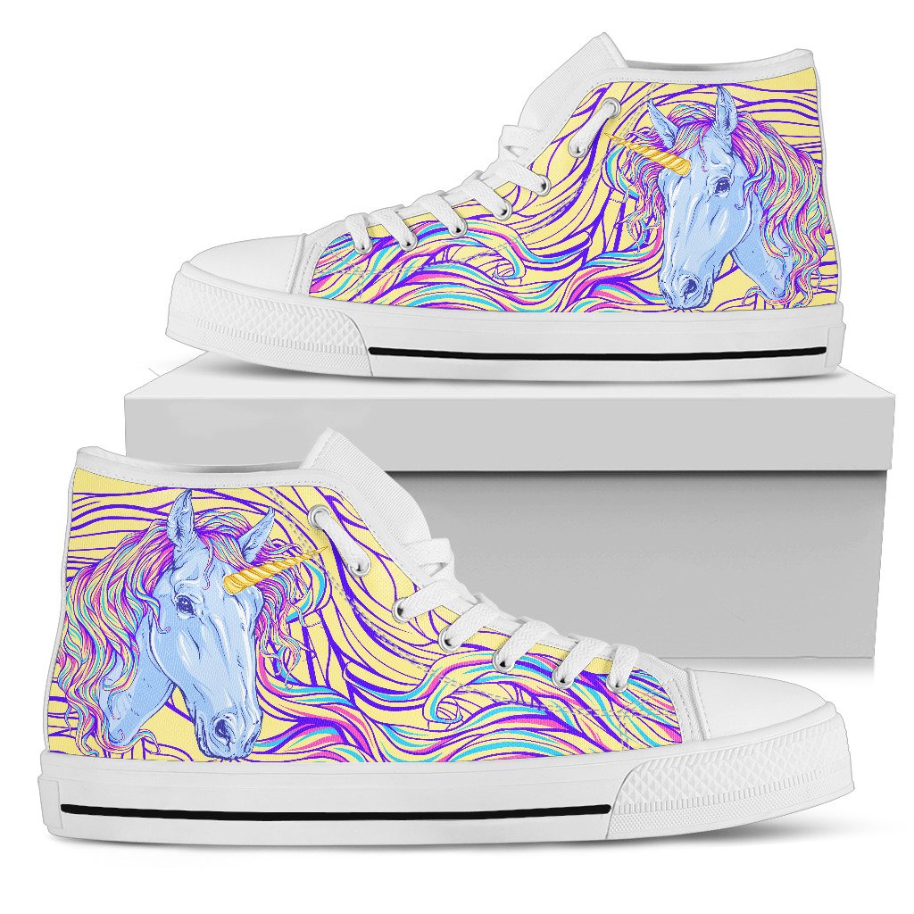 rainbow unicorn sneakers