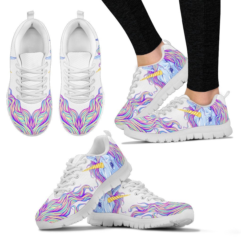 Rainbow  Unicorn  Women Sneakers Shoes  JorJune
