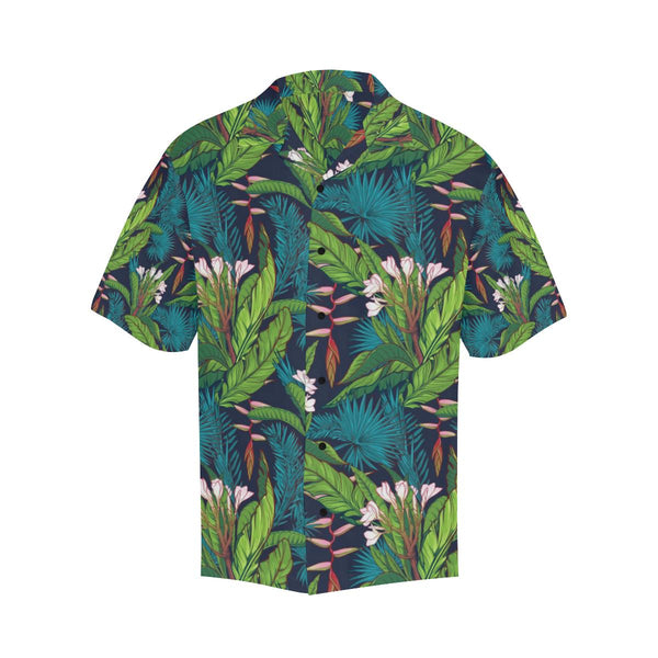 Rainforest Pattern Print Design RF01 Men's Hawaiian Shirt - JorJune