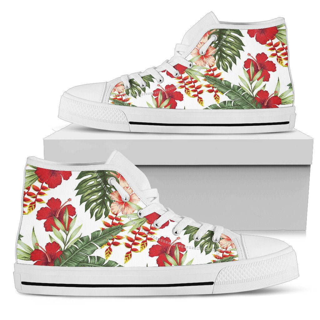 flower canvas shoes