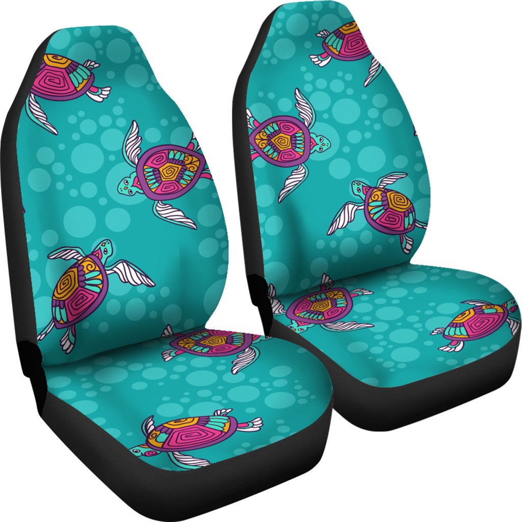 Sea Turtle Pattern Universal Fit Car Seat Covers Jorjune