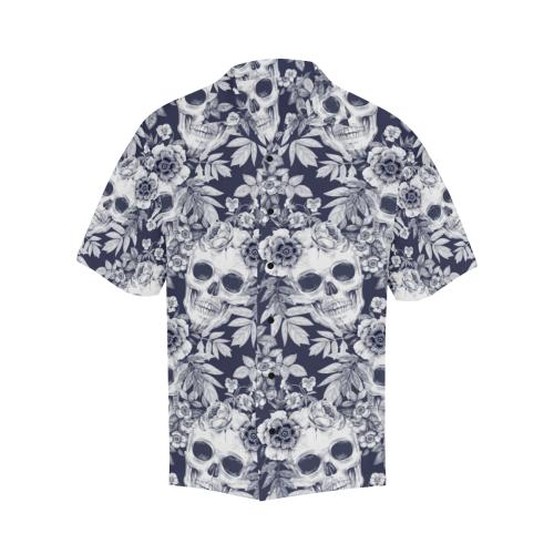 Skull Floral Beautiful Hawaiian Shirt – JorJune