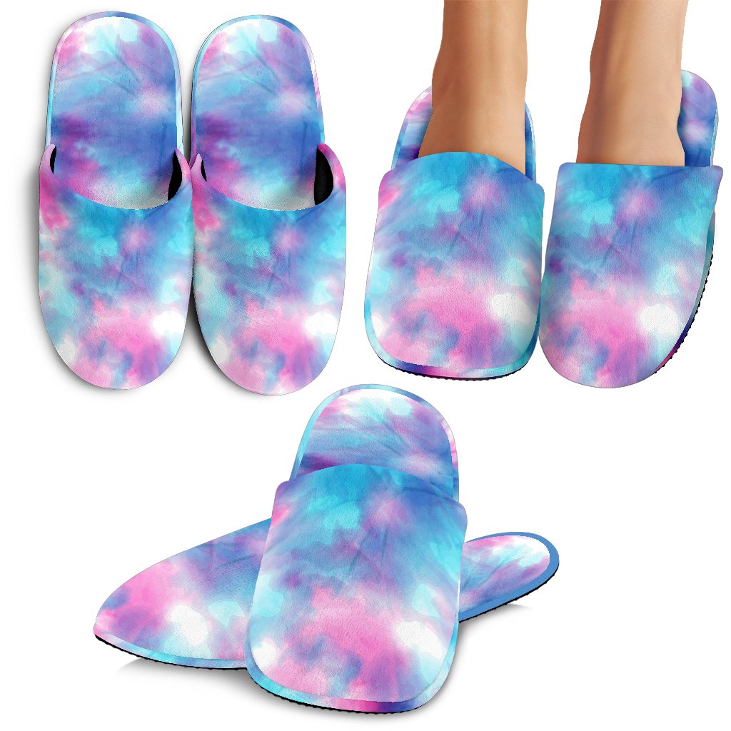 tie dye slippers