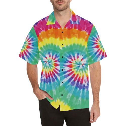Tie Dye Hawaiian Shirt - JorJune