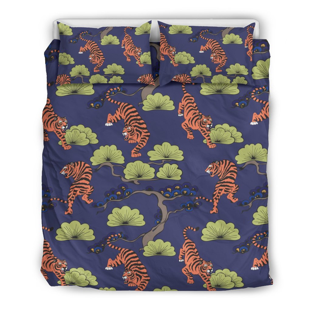 Tiger Pattern Japan Style Bedding Set Jorjune