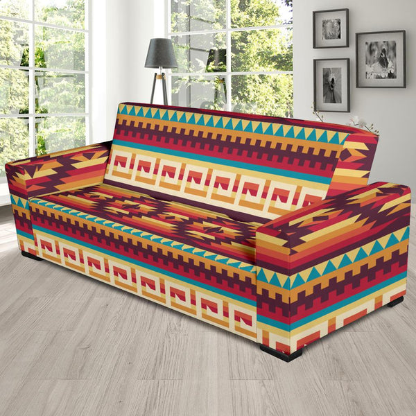 Tribal Aztec Vintage Sofa Slipcover - JorJune