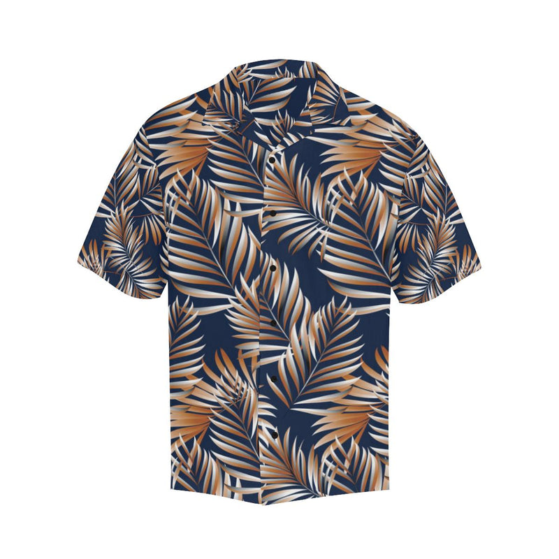 Tropical Flower Pattern Print Design TF07 Men's Hawaiian Shirt - JorJune