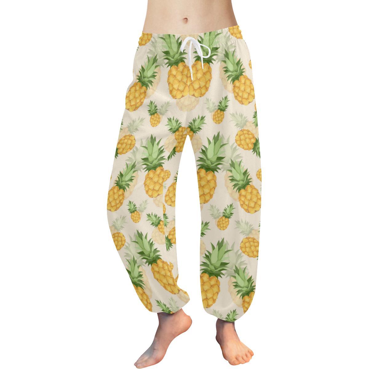 Vintage Pineapple Tropical Harem Pants - JorJune