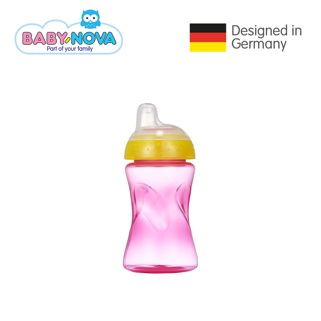 Baby Nova Non-Spill Cup 300 ml in Blue/Red (6+ months) – Oceano Kidz