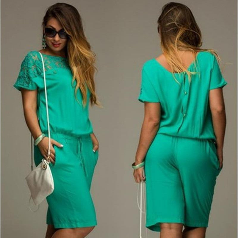 women's summer short jumpsuits