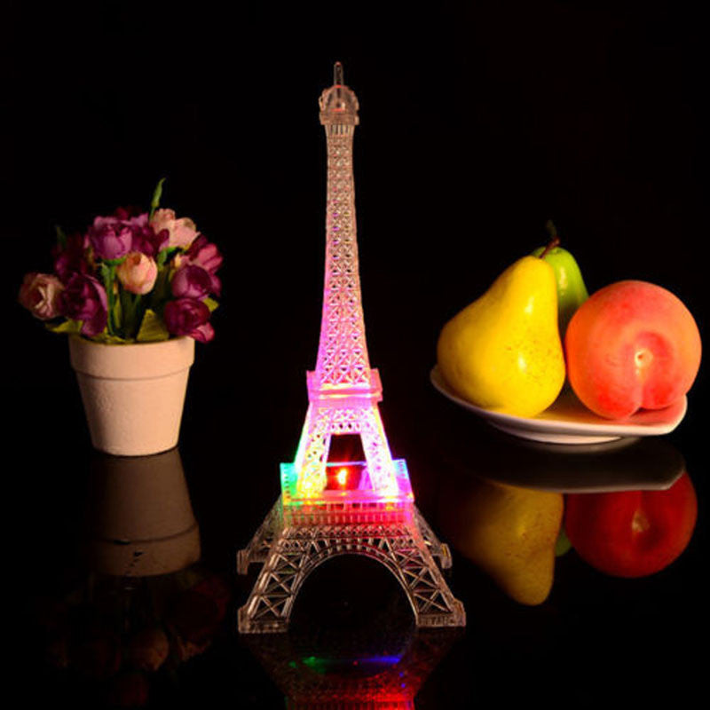 Hot Romantic Creative Eiffel Tower Desk Bedroom Night Light