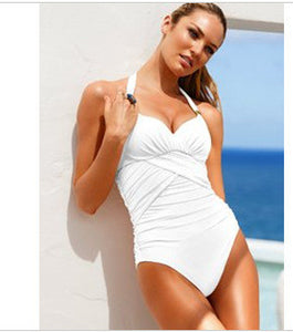 womens white one piece swimsuit