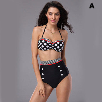 retro high waisted bikini