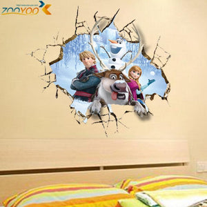 cartoon wall stickers bedroom