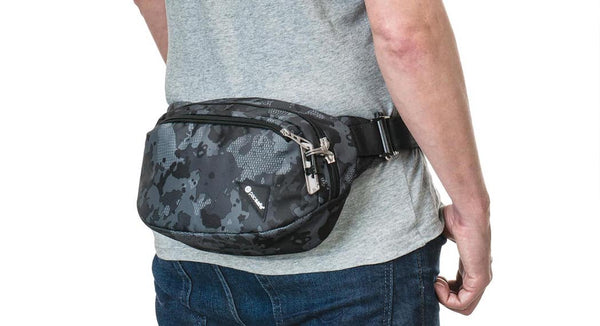 Men wearing sling bag on the waist