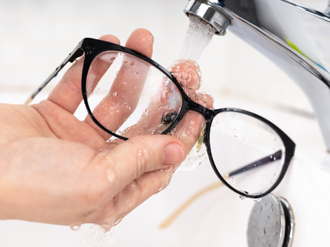 The best way to clean your glasses