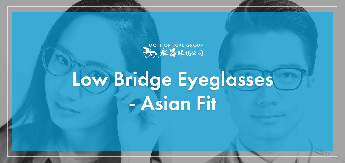 Alternative Fit Low Bridge Glasses, Asian Fit Glasses