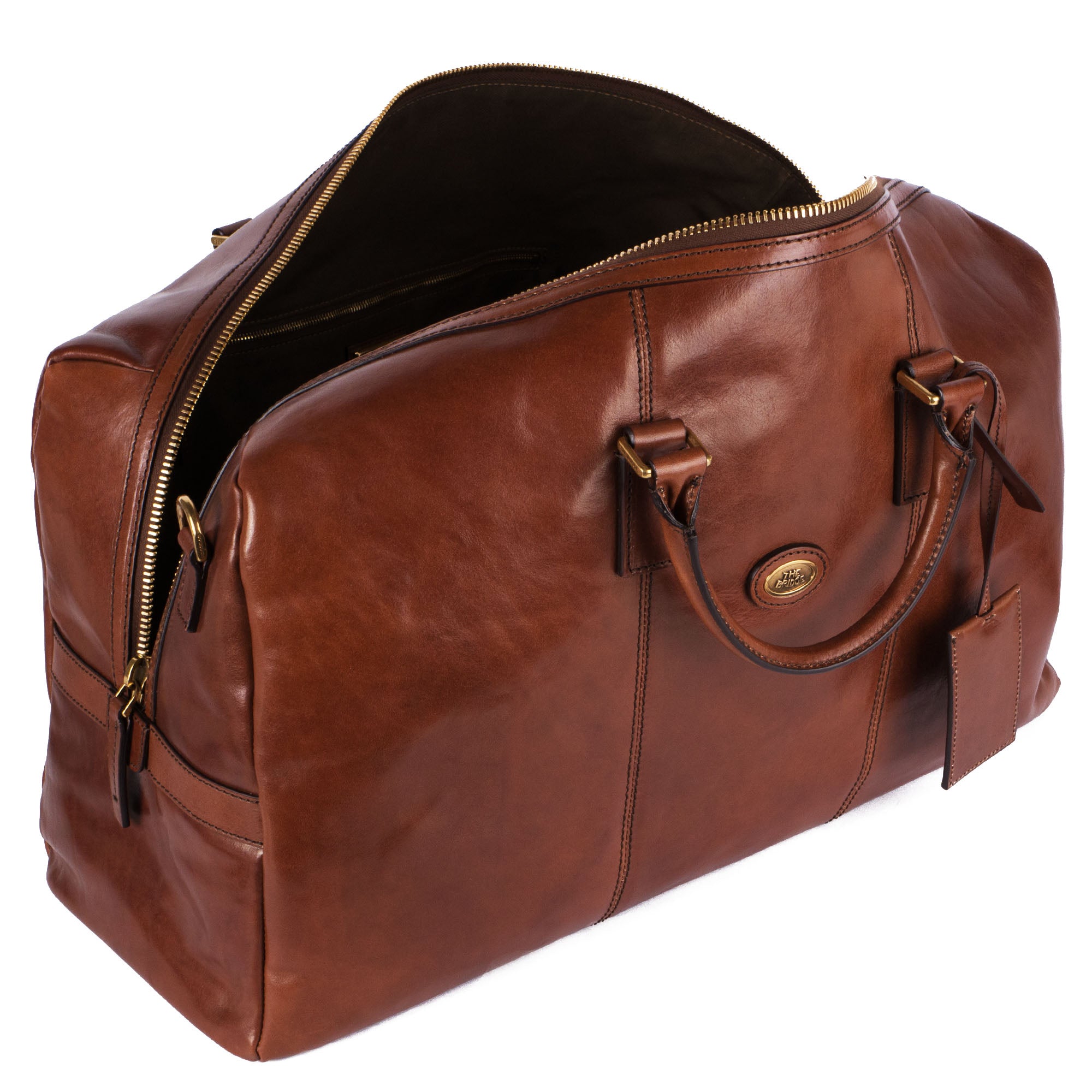 leather travel holdall uk