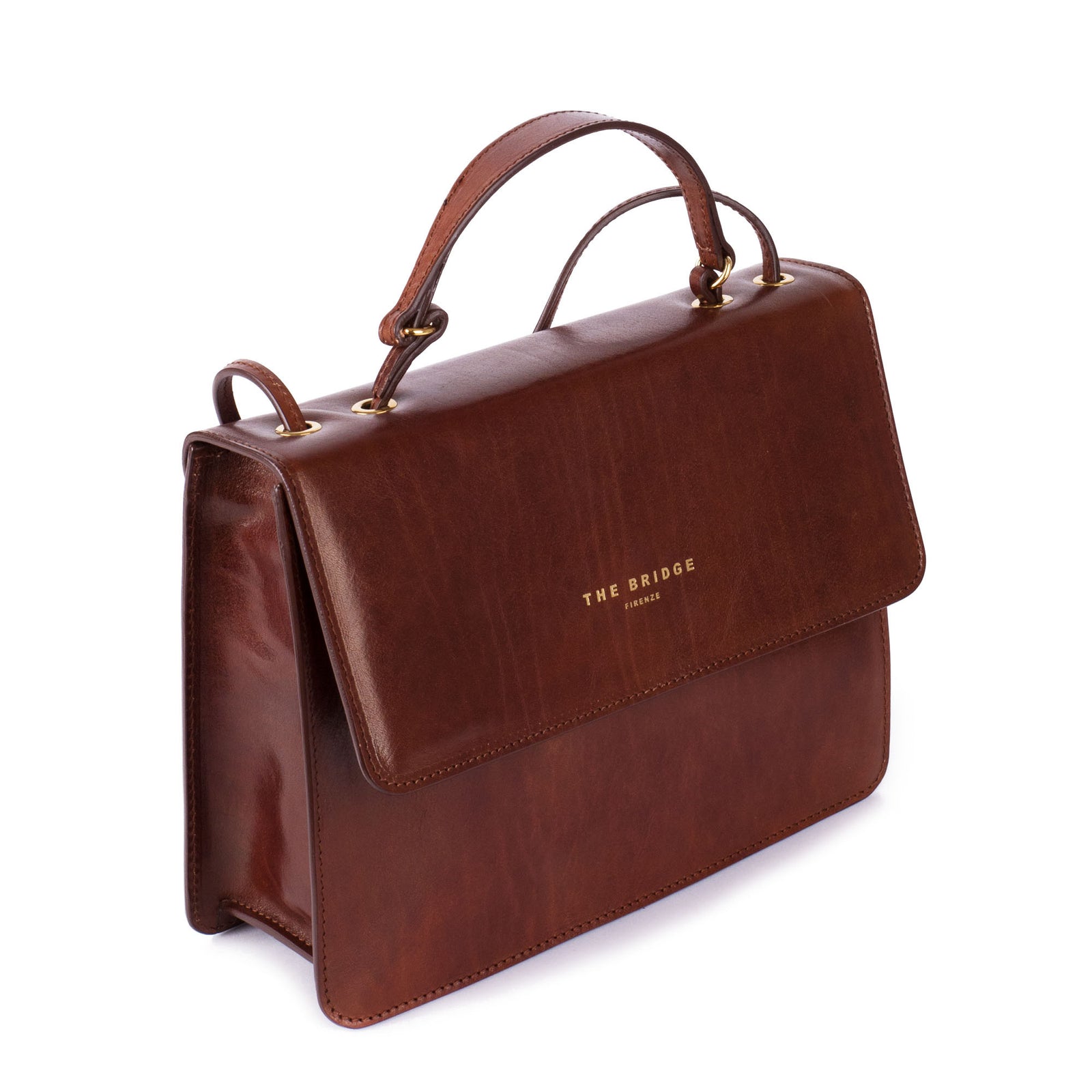 The Bridge Bags - Leather Shoulder Bag at Douglas Attire