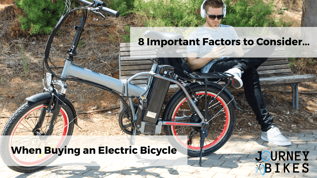 choosing an electric bike