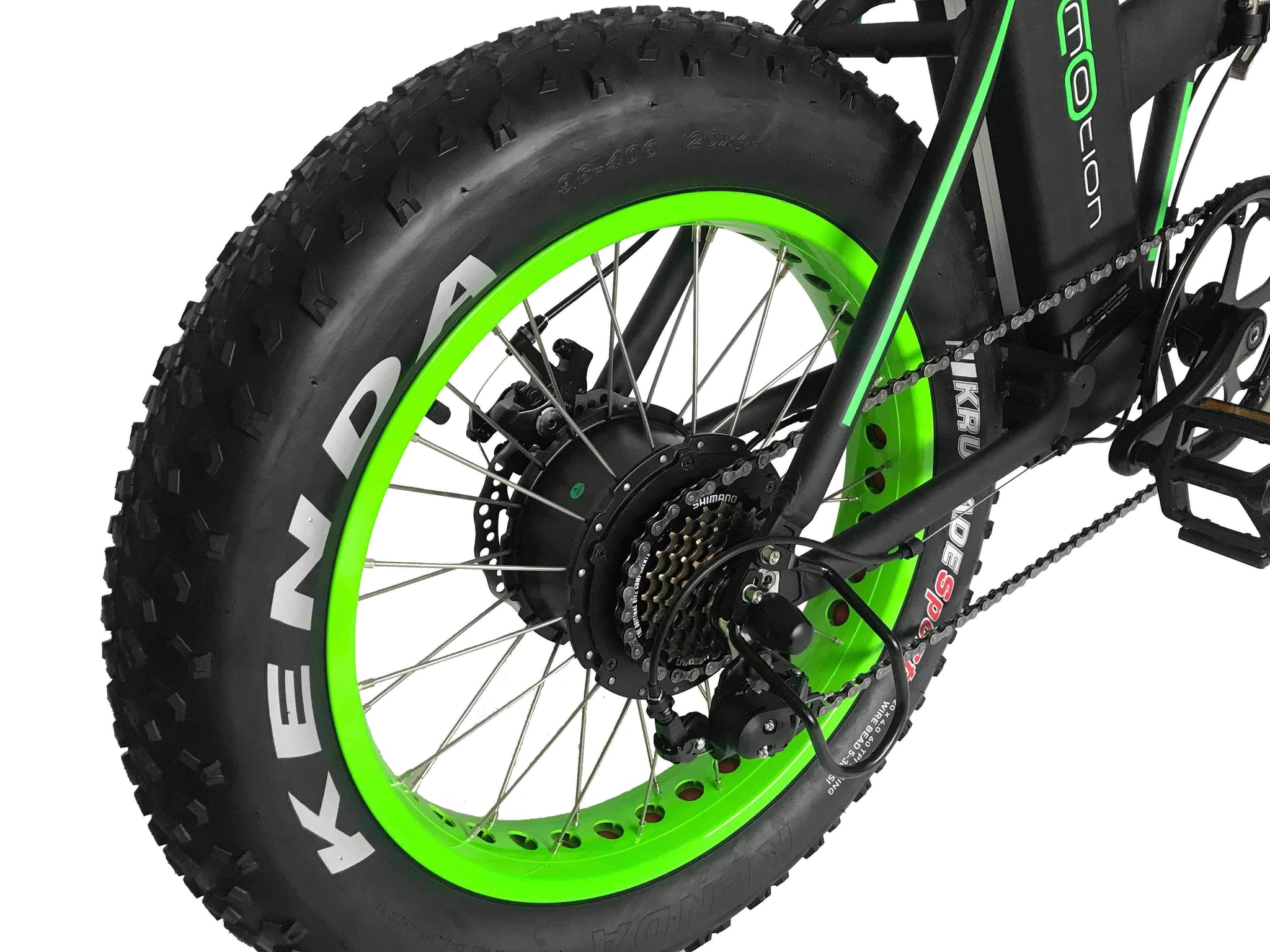 electric folding fat bike