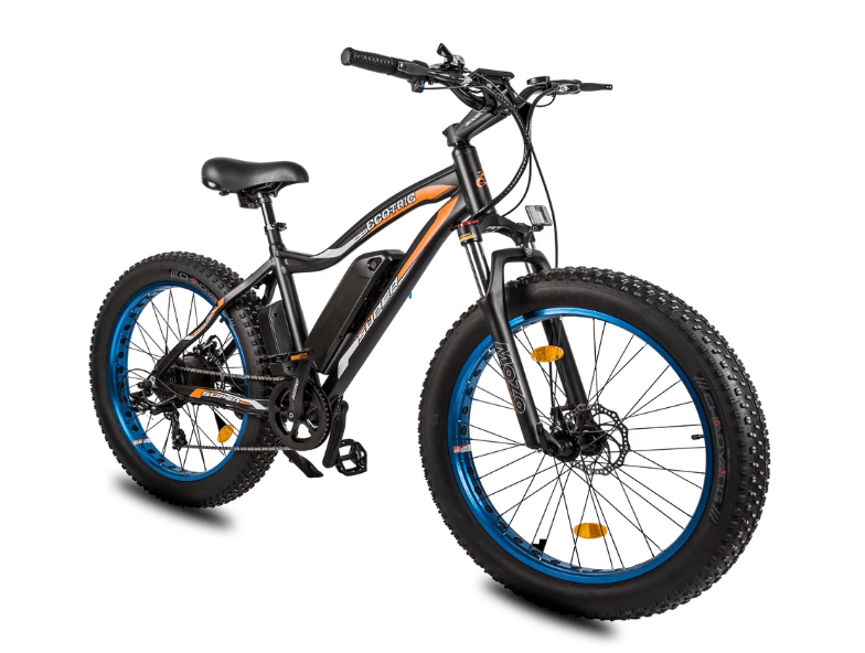 ecotric rocket fat tire electric bike 36v 500w