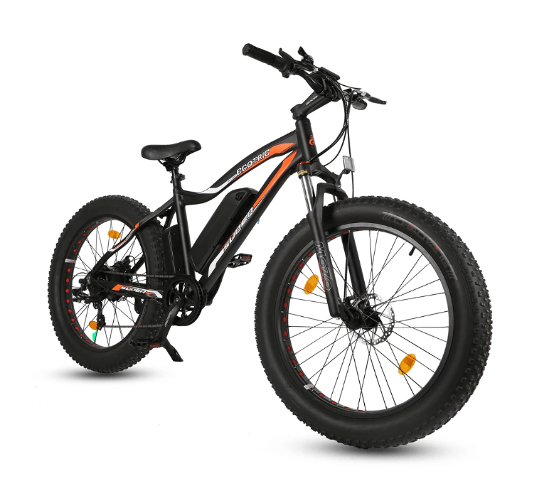 ecotric rocket fat tire electric bike 36v 500w