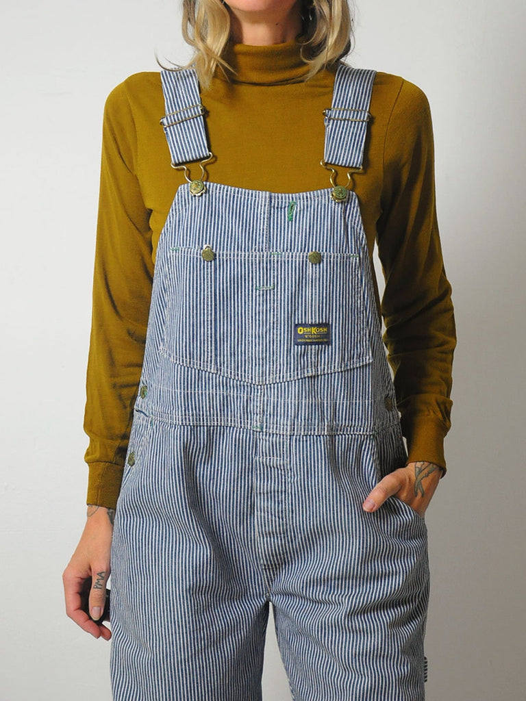 1970's Oshkosh Hickory Stripe Overalls – NOIROHIO VINTAGE