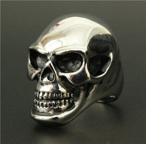 skull head ring