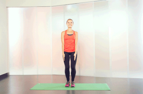 Standing Side Leg Lifts With Jumping-Jack Arms