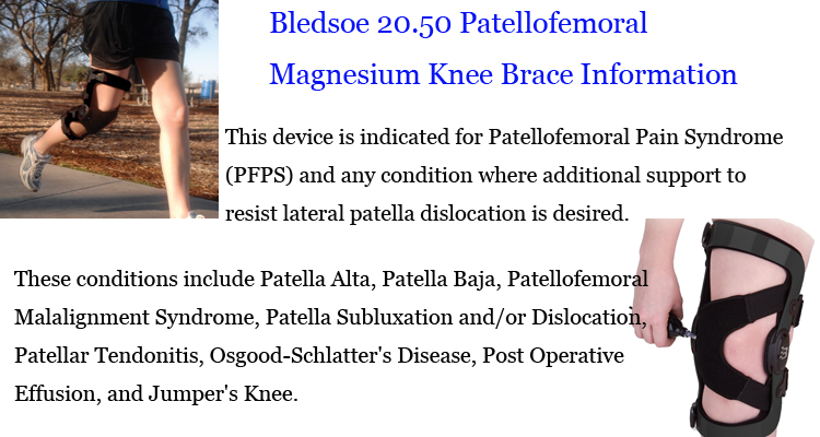 Bledsoe 20.50 Patellofemoral Knee