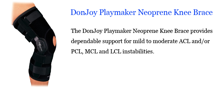 DonJoy Playmaker Neoprene Knee Brace-