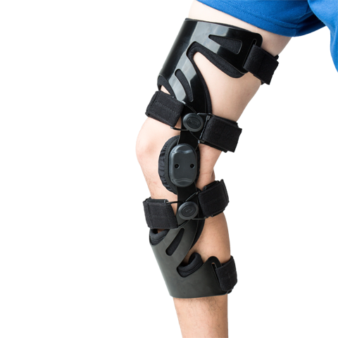Orthomen Hinged ROM Knee Brace ACL Post Op Knee Brace for Recovery ...