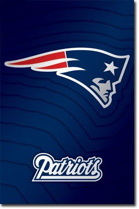 SPT33361 New England Patriots Logo 24x36 – GLOBAL PRINTS