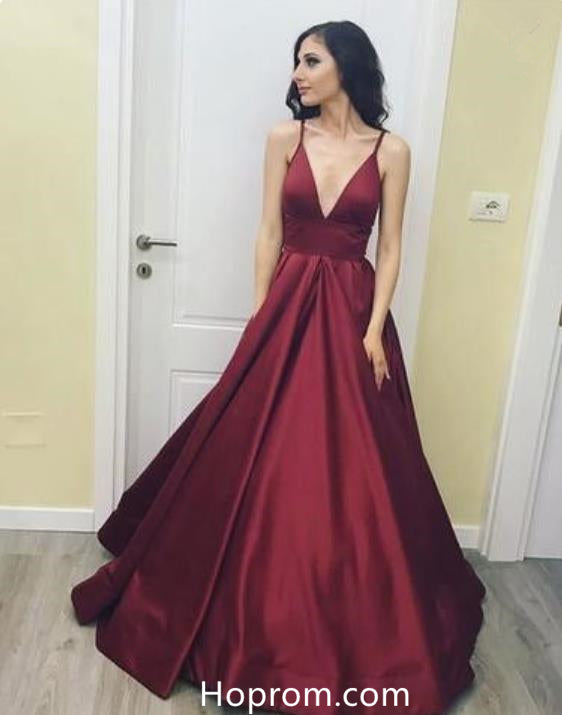 burgundy red prom dresses