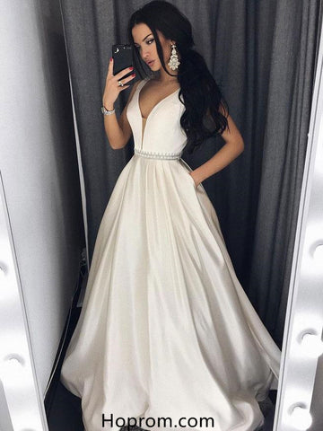 prom dress as wedding dress