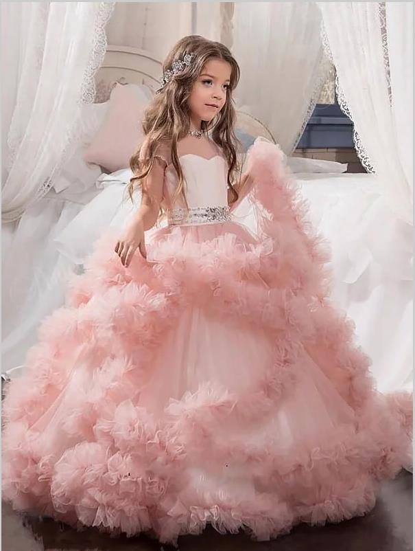 full length flower girl dress