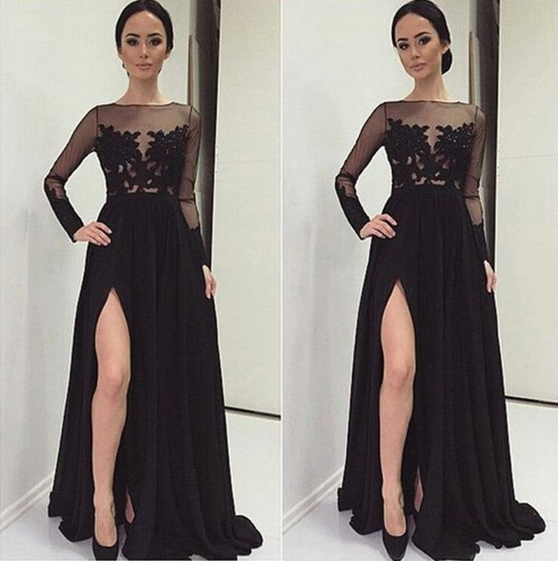 black evening dresses