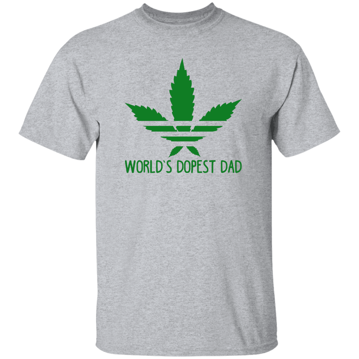 World's Dopest Dad T-Shirt - Stoner-Merch