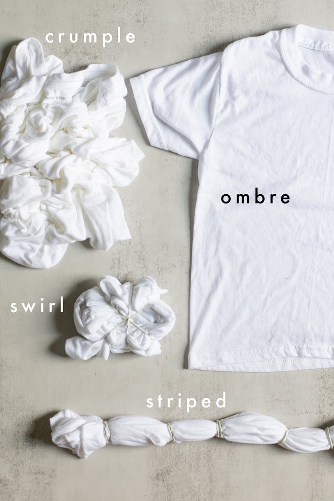 DIY Swirly Tie-Dye T-Shirts, How To