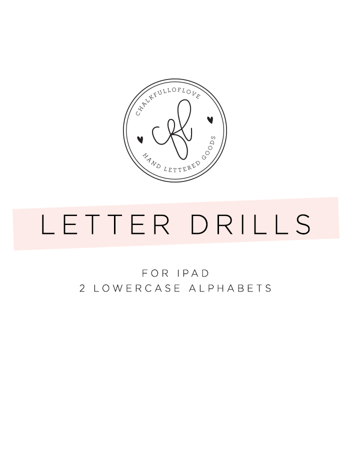 letter drills