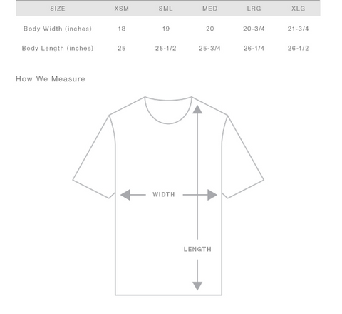 Women's size chart