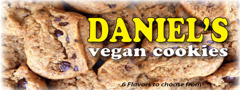 Daniel's Vegan cookies banner