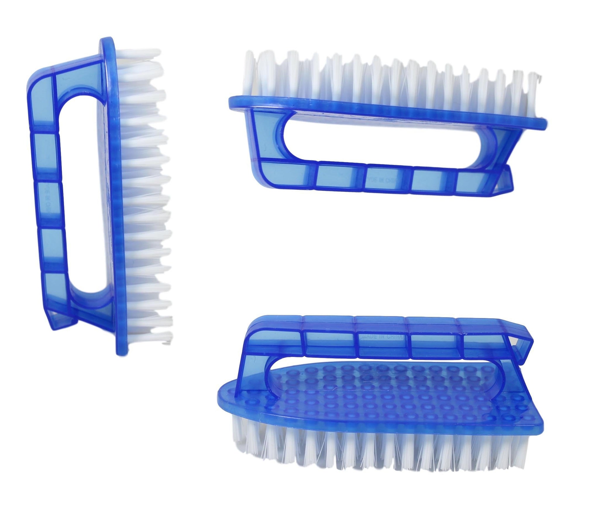 hard bristle scrub brush