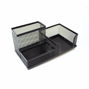 Stationery Desk Organiser Mesh Desk Tidy Pen Holder Post It