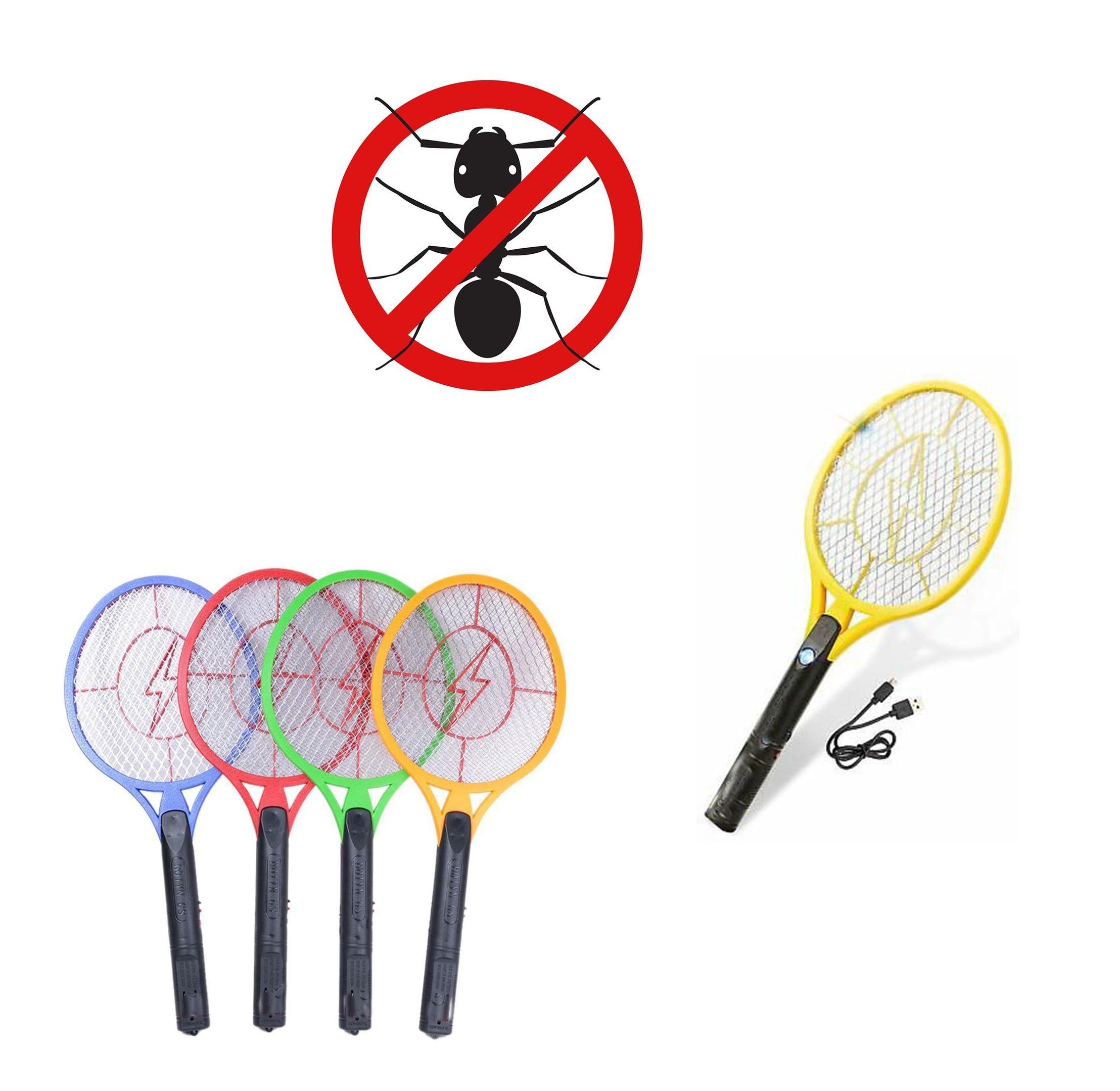 insect killing tennis racket