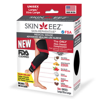 Skineez Medical Grade Moderate Compression Black Knee Sleeve – Skineez®