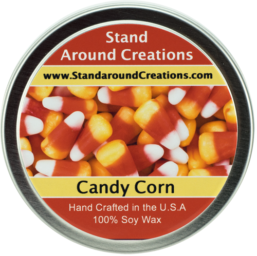  CANDY CORN TIN 8-OZ.
