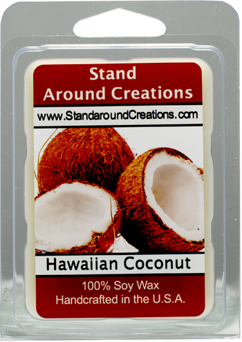 Hawaiian Coconut (White) Wax Melt 3-oz.